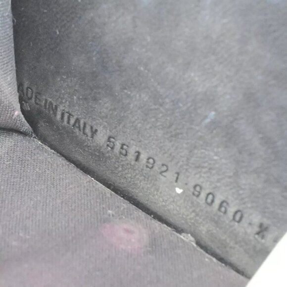 BALENCIAGA Logo Everyday Mini Trifold Compact Wallet Leather White Italy - Picture 2 of 16